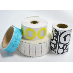 Buy cheap Self Adhesive Blank Eggshell Stickers Reusable Removable Vinyl Paper Roll from wholesalers