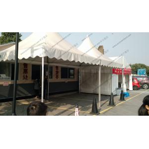 China 3 x 3m Mini Temporary High Peak Marquees UV Resistant For Amusement Park on sale