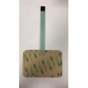 Buy cheap 3M Adhesive Waterproof Membrane Switch With 2 Embossed Buttons from wholesalers