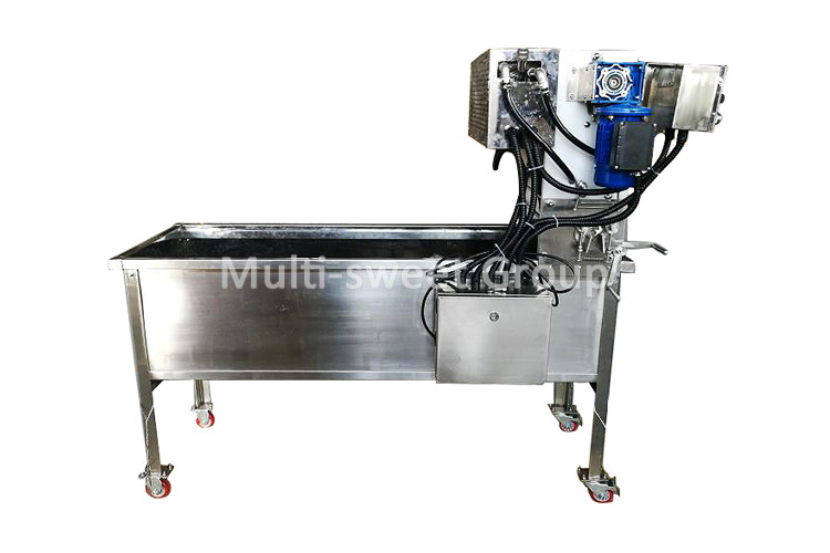 Automatic 200pcs/H Honey Uncapping Machine For Bee Frames