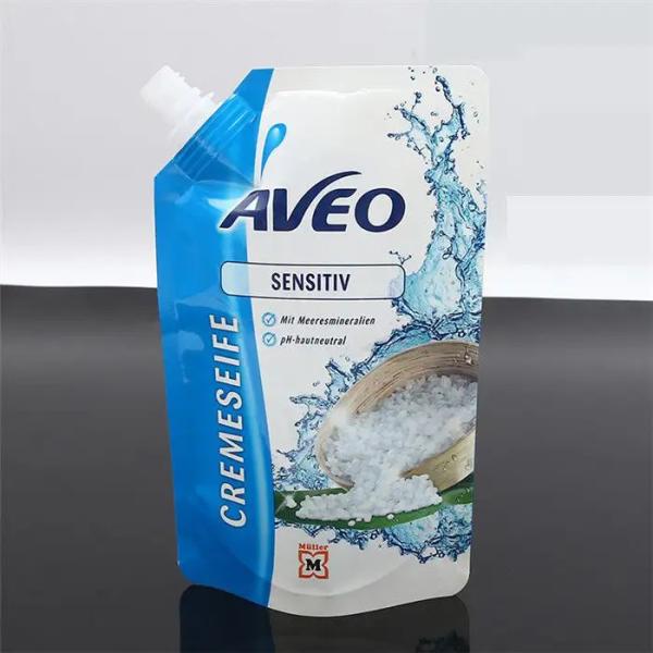 Washing Liquid Stand-Up Pouch Packing Machine Detergent Packing Machine Shampoo Zipper Bag Automatic Packaging Machine