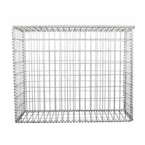 Square Hole Welded Gabion Baskets Galvanized Steel Wire 2x1x1