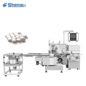 Buy cheap 5KW Automatic Effervescent Tablets Foil Packing Machine with Vibrator Feeding System from wholesalers