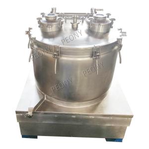 Plant Dehydration and Spinning Basket Centrifuge With Cooling Jacket