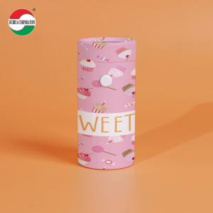 Custom Eco Friendly Biodegradable Childproof Resistant Packaging Round Cylinder