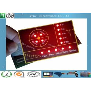 Buy cheap SMT Circuit With LED Backlight Illuminated Embossing Key Membrane Switch from wholesalers
