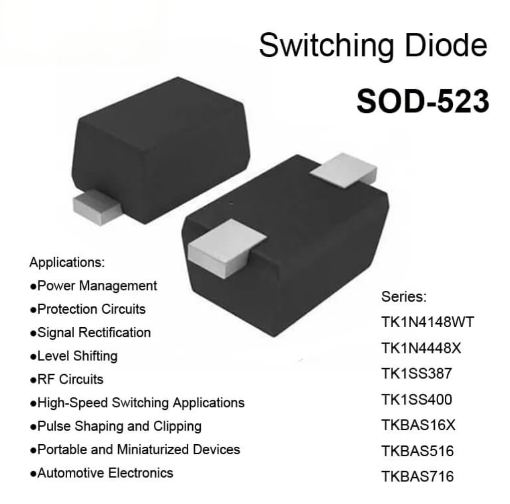 SOD-523 Package Outline Plastic Encapsulated Switching Diodes Engineered for