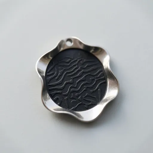 Quality Men's Retro style Engraved Pendant Necklace:A Touch of old world allure for sale