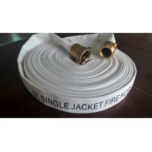 Buy cheap Ul 1.5" Inch Single Jacket Fire Hose , Fire Extinguisher Hose Pipe With Nst product