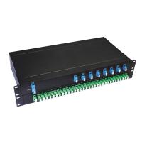 Buy cheap High Quality Rack Mount Optical PLC Splitter For FTTX / PON Networks product