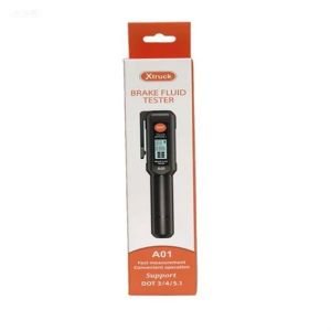 Buy cheap Digital Brake Fluid Tester with 155mm*30mm*25mm Size 38.5g Weight and 0~50°C Usage Environment for DOT3/DOT4/DOT5.1 Brake Oil from wholesalers