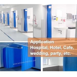 Automatic Curtains Folding Cutting Disposable Nonwoven Curtain Making Machine