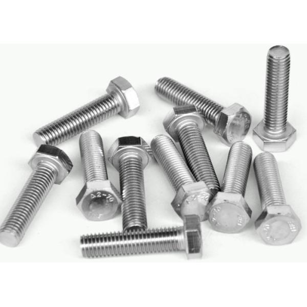 Quality Customisation M3 M16 Titanium Alloy TA1 TA2 TC4 Hex Metal Bolts for Aerospace and Medical Machines for sale