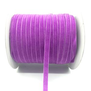 5/8'' mixed color single face velvet ribbon