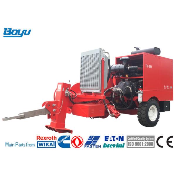 Transmission Line Stringing Equipment Hydraulic Puller Max Intermittent Pulling