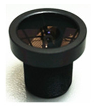 Buy cheap 2.55mm vehicel mounted lens, 1/4 wide angle lens from wholesalers