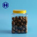 Buy cheap 1200ml Rectangular Leak Proof Plastic Jar For Cashew Nuts Diameter 87mm from wholesalers