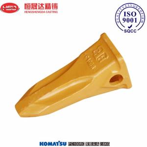 Buy cheap PC100RC PC100  Excavator Rock Bucket Teeth  Precision Casting from wholesalers