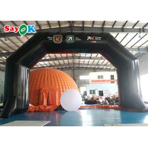 Buy cheap 12M Inflatable Arch Bicycle Inflatable Finish Line Arch Custom Printed Logo from wholesalers