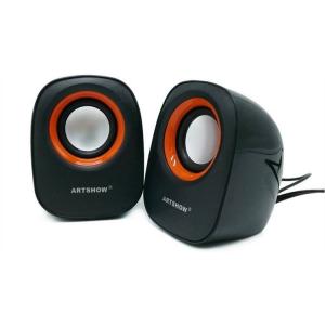 USB5V Portable Wired Computer Speaker 3.5mm Stereo For Laptop 3W