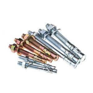 Buy cheap M14  Yellow Chromate 3/8 Inch Concrete Wedge Heavy Hex Bolts Expansion Anchor product