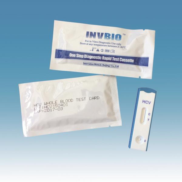 Quality 99.8% Sensitivity Hepatitis C Test Strip 99.9% Specificity for sale