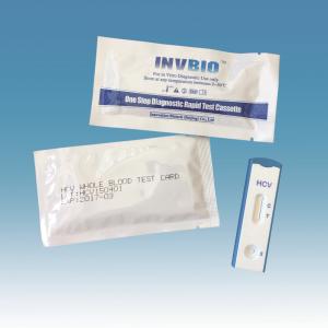 Buy cheap 99.8% Sensitivity Hepatitis C Test Strip 99.9% Specificity from wholesalers