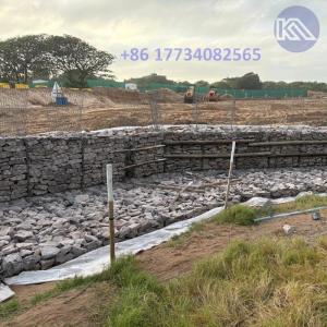 Buy cheap PVC Galvanized Gabion Basket Retaining Wall product