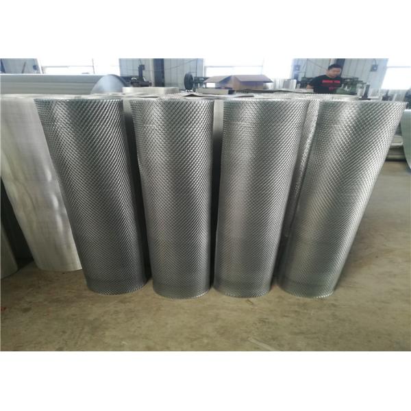 Quality Plain Weave Aluminum Wire Mesh / Expanded Metal Panels For Wall Claddings for sale