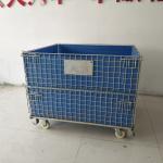 Oem Galvanized Foldable Euro Bottle Wire Container 1200*1000*890 Wire Mesh