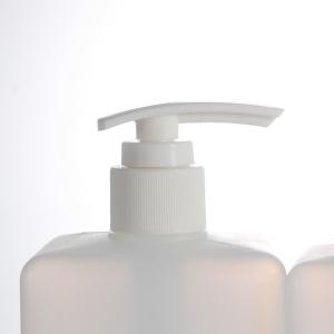 Buy cheap Translucent HDPE 300ml Hand Sanitizer Bottle Square Push Type from wholesalers