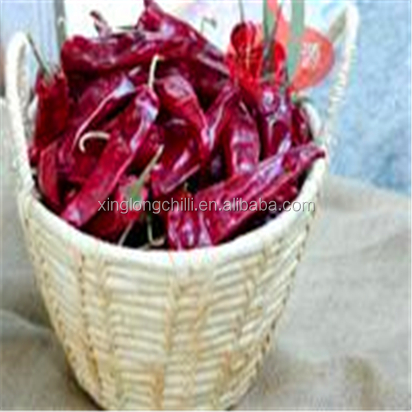Buy cheap Air Dried Dried Paprika Peppers With Stem Style 10-20cm from wholesalers