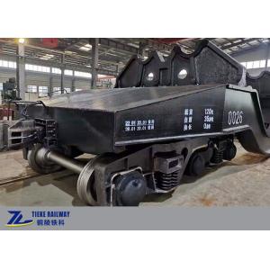 Buy cheap 840mm Wheel Hot Metal Railroad Cars Handle Ladle 120t Pay Load Freight Train from wholesalers