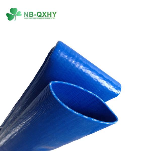 Quality 10 Bar Layflat PVC Hose for Heavy Duty Irrigation Pipe and Industrial Water Discharge for sale