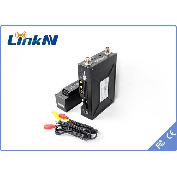 Quality  Manpack Wireless Aduio Video Transmitter COFDM HDMI & CVBS AES256 Encryption Two-way Intercom for sale