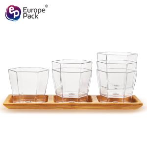 Buy cheap New style high quality transparent disposable plastic 60ml hexagon cup from wholesalers