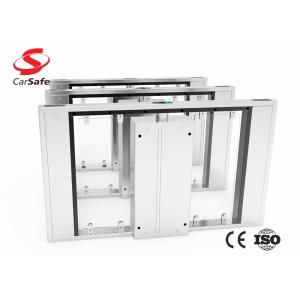Buy cheap Security Flap Barrier Turnstiles Code Reader Smart Flap Barrier Gate Entrance from wholesalers