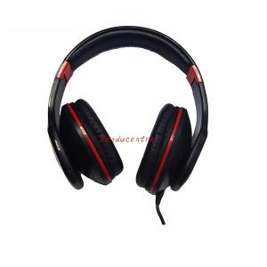 Buy cheap custom communication headphone wholesale good shape music headphone with noise reduction made with gloss ABS from wholesalers