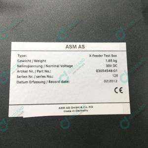 Buy cheap 03054548-01 03037855 ASM Siemens Siplace X Feeder Test Box from wholesalers