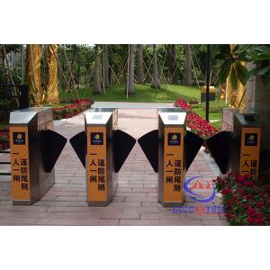 Buy cheap High Security Flap Barrier Gate Customized Led Light Changeable from wholesalers
