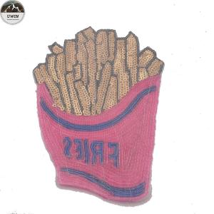 Buy cheap Personalized Sequin Applique Patches / Decoration Iron On Sequin Patches from wholesalers