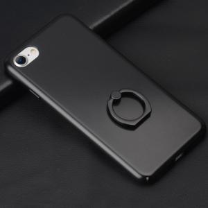 Buy cheap Hard PC Ultra-thin Solid Color Ring Bracket Back Cover Cell Phone Case For iPhone 7 6s Plus 5s from wholesalers