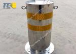 Buy cheap High Security Removable Steel Bollards Rustproof Parking Lot Barrier Post from wholesalers