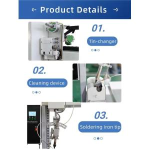 Buy cheap Electronic Manufacturing Dual-Head Dual-Platform Automatic Soldering Machine from wholesalers