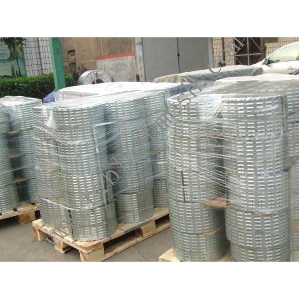 Quality Construction Rib Lath Mesh Galvanized Perforated Template Formwork 2mm Hole for sale