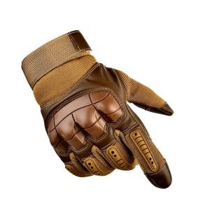Buy cheap Blue Black Tactical Army Gloves Military Hard Knuckle For Military Operations from wholesalers