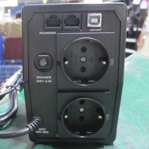 Buy cheap 850VA 480W Line Interactive UPS System Home UPS Power Supply 850va UPS LED USB RJ45 from wholesalers