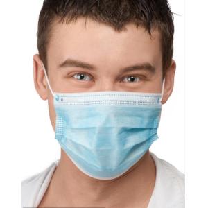 Buy cheap EN14683 3 Ply Disposable Medical Face Masks With Earloop from wholesalers