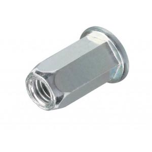 M12 Class 10.9 12.9 Galvanized Hex Hexagon Flat Head Blind Rivet Nut Blue
