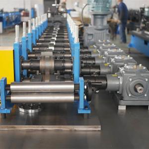 Buy cheap Hydraulic Double Head Ceiling Roll Froming Machine 0.8mm With Track Cutting from wholesalers